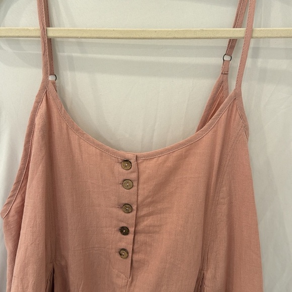 FREE PEOPLE Pick Me Up Pink Mini Dress NWOT sz med - Picture 6 of 9